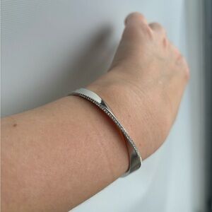 Kate Spade Do The Twist Pave Hinged Bangle